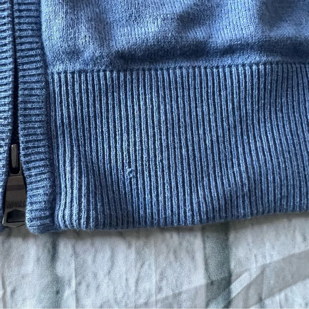 Banana Republic Hooded Jacket Cashmere Cotton Blend Full Zip